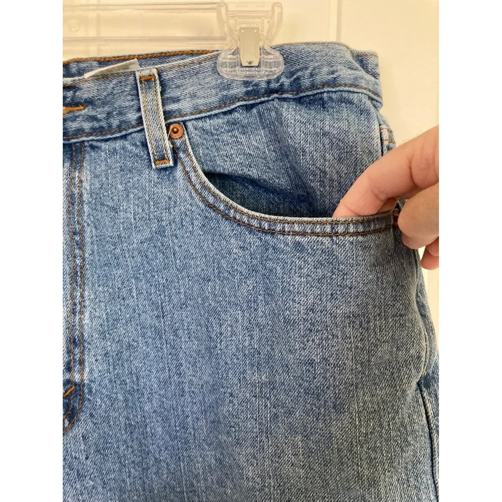 VTG Levis 550 Relaxed Fit Denim Shorts Mens 36 Blue Medium Wash Vintage 5-Pocket